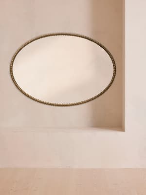 Nel Oval Mirror - Hover Image