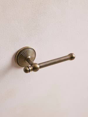 Charlton Toilet Roll Holder - Brass - Hover Image