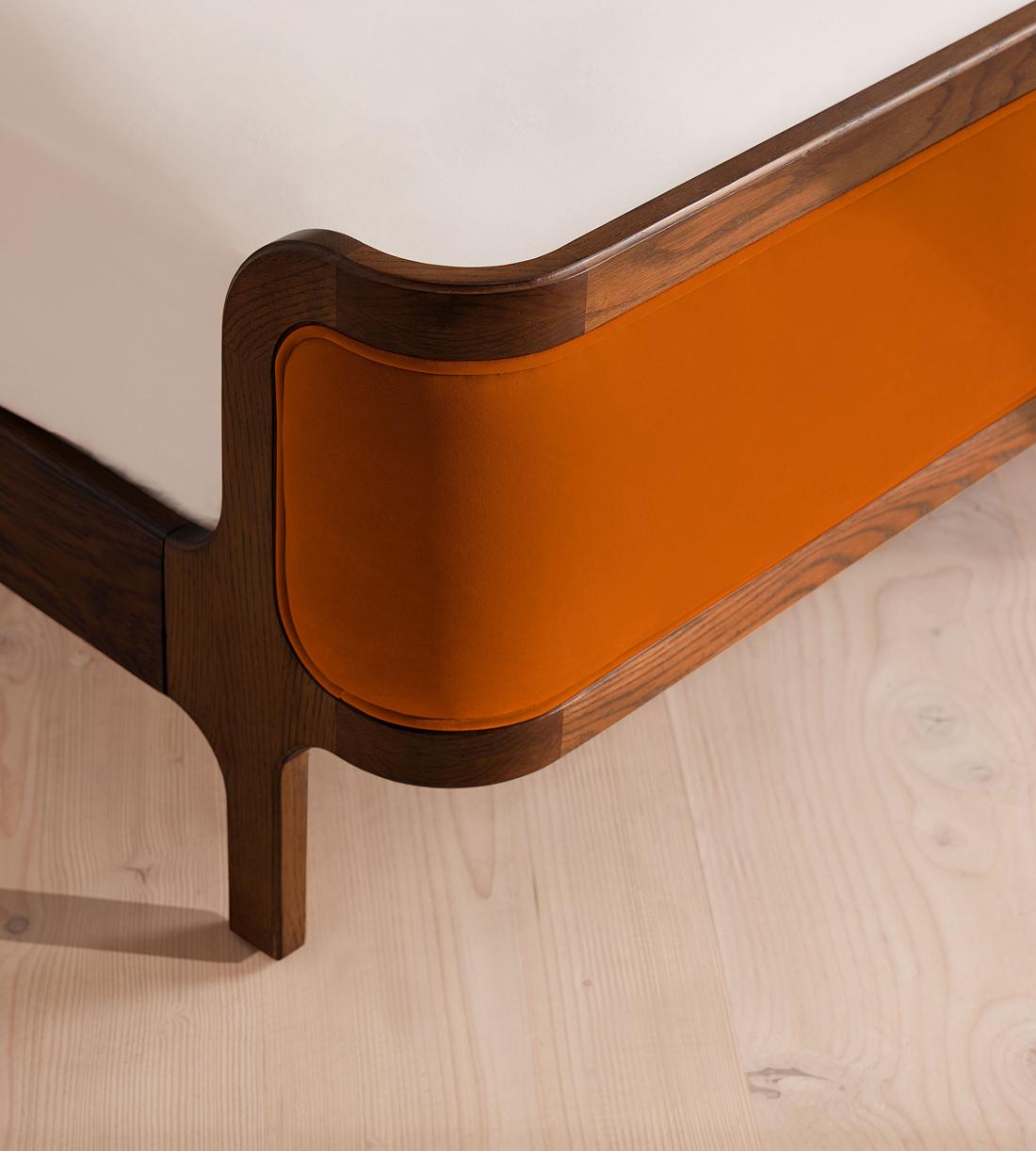 Belsa Bed - King - Tangerine - Images - Image 8