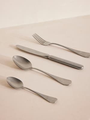 Stonewashed Cutlery - Set of 24 - Hover Image