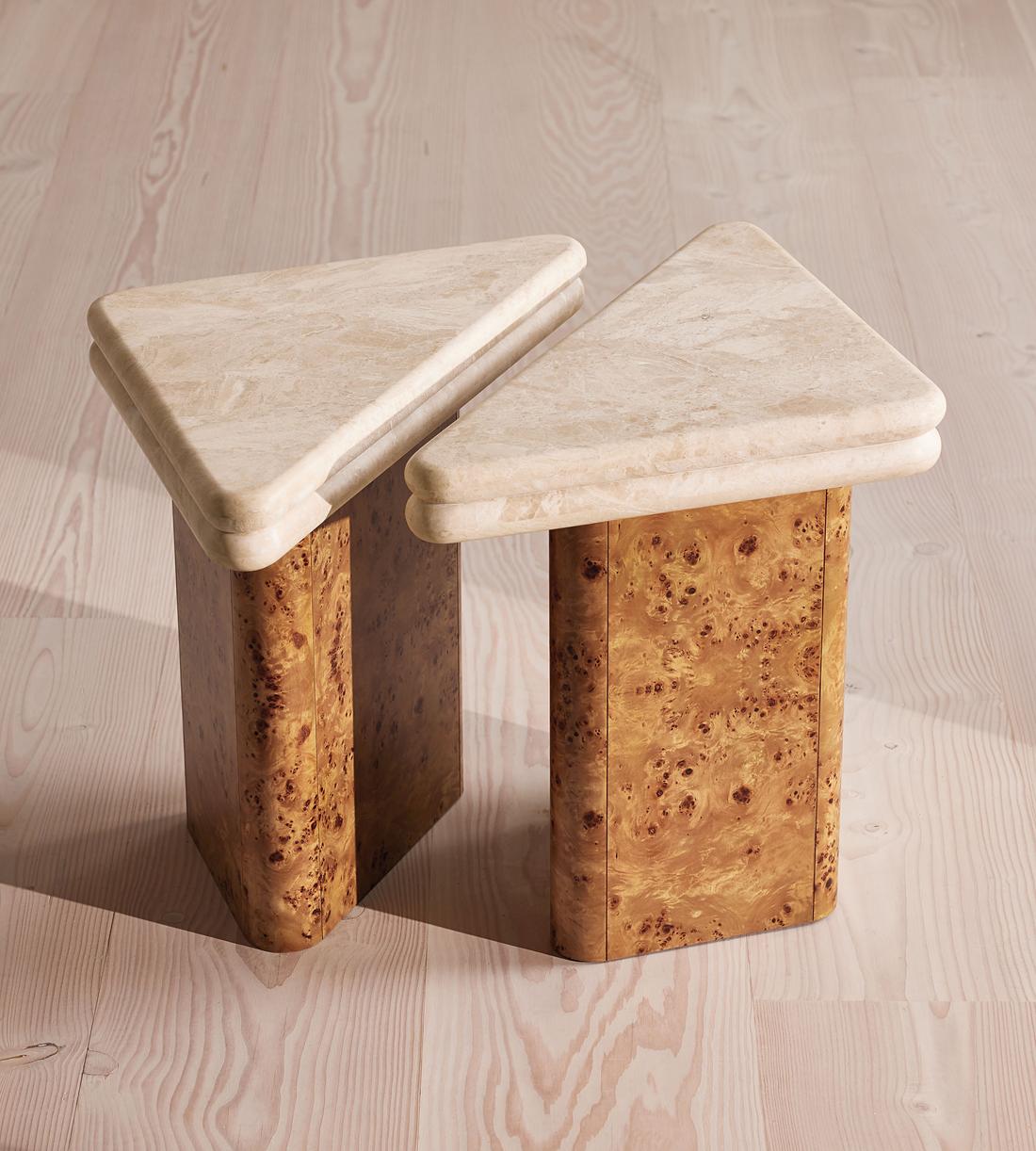 Gia Side Table Set - Roya Diana Marble - Images - Image 4