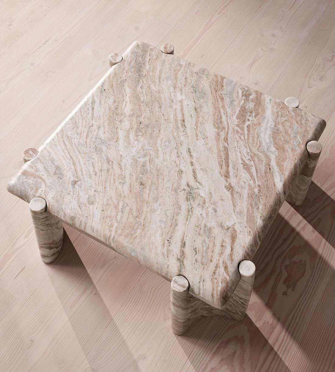 Lorella Coffee Table - Terra Bianca Marble - Images - Image 5