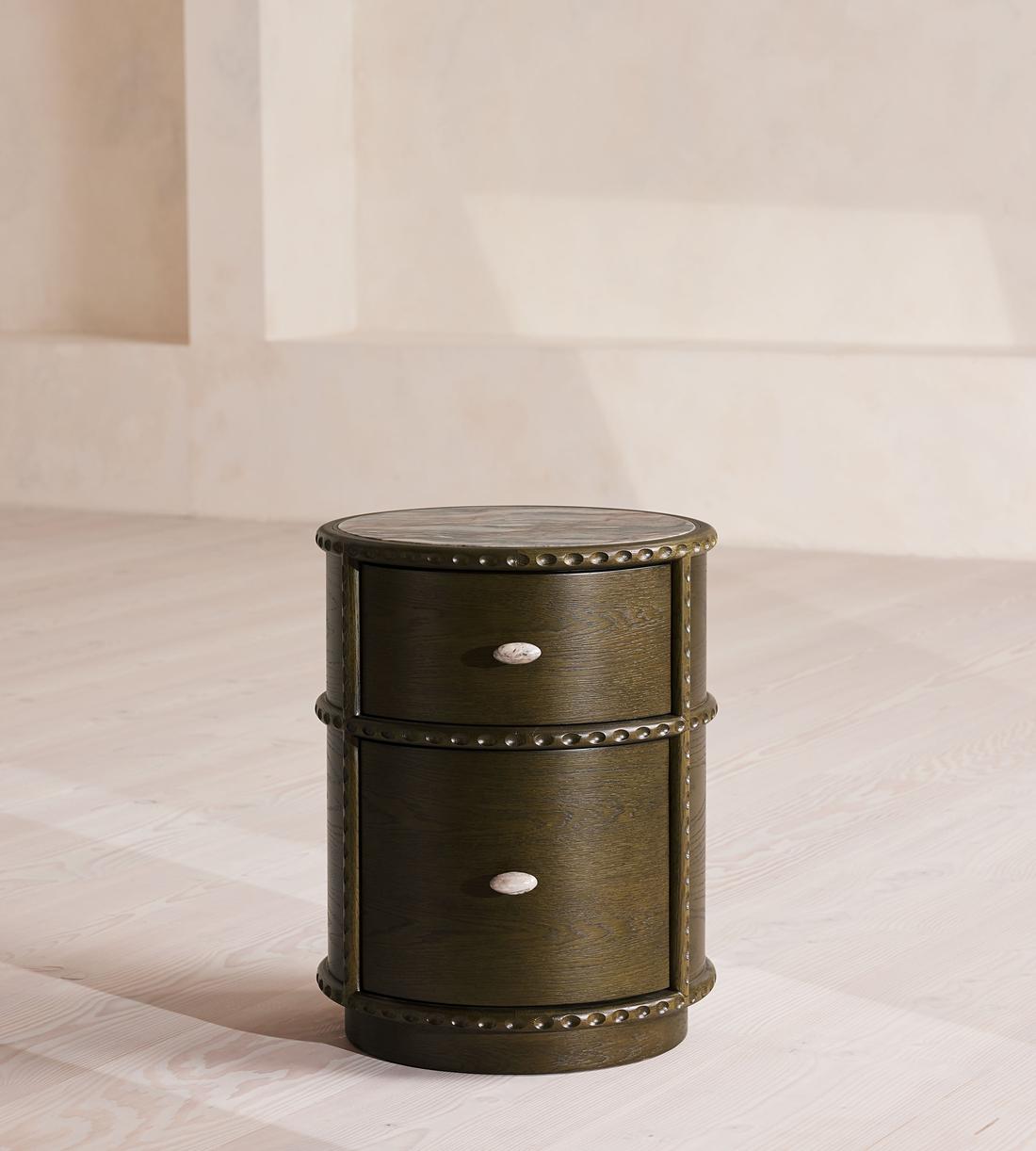 Pietro Bedside Table - Brazilian Quartzite - Listing - Image 1