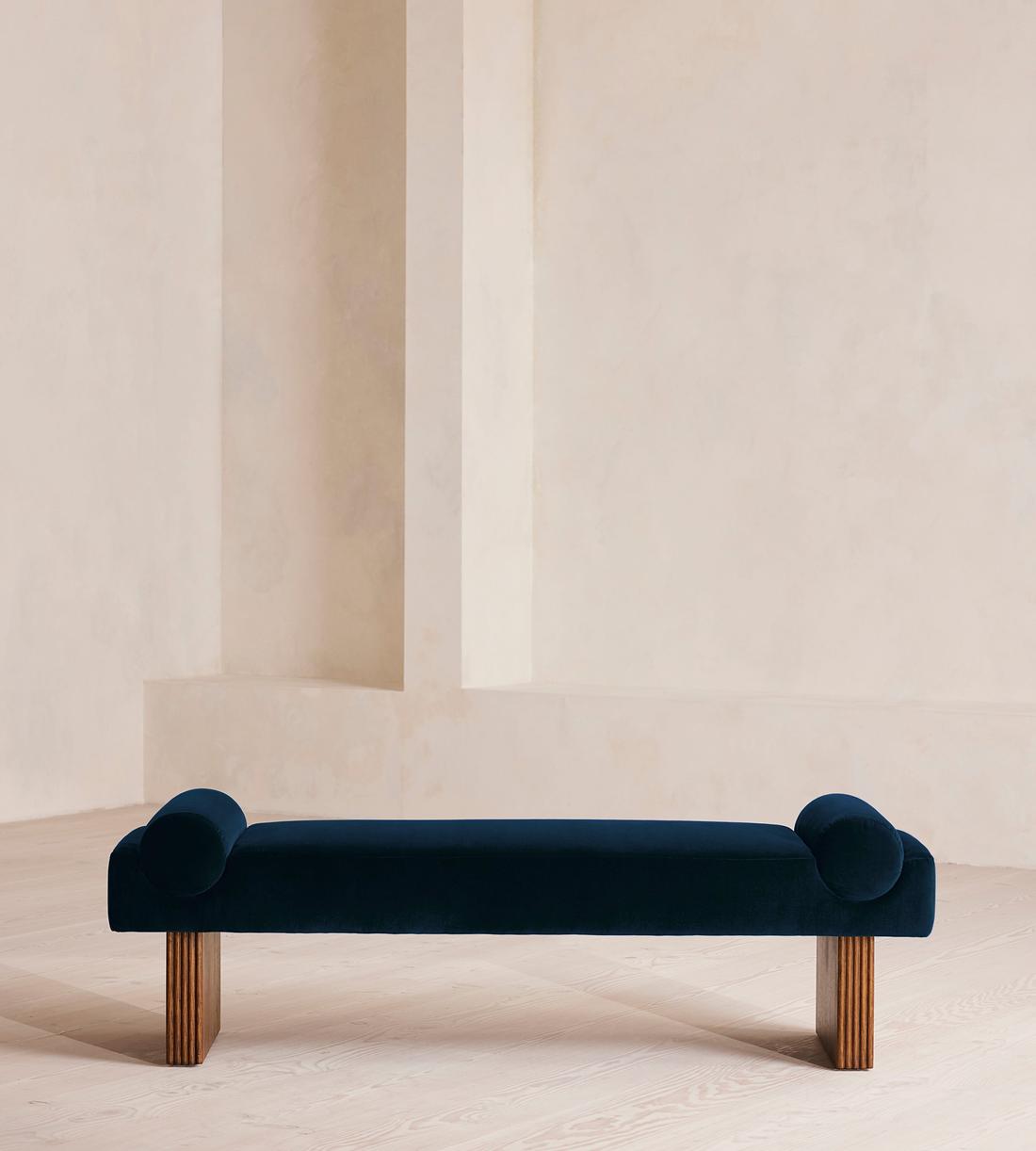 Esther Bench - Velvet - Royal Blue - Listing - Image 2