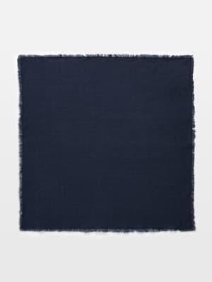 Whitney Linen Napkins Navy - set of four - Hover Image