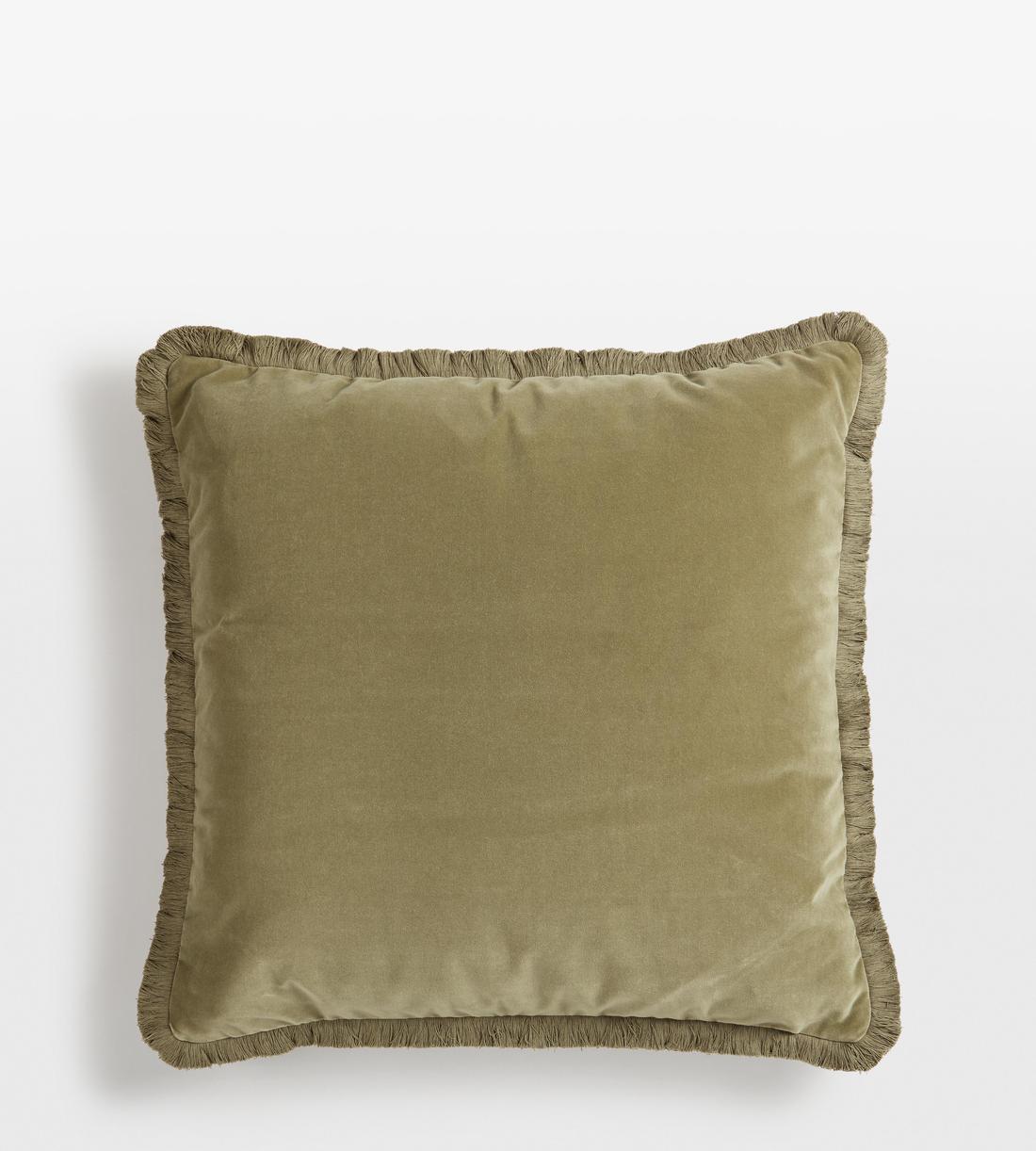 Margeaux Large Square Cushion - Lichen - Listing - Image 1