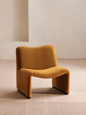 Lovett Armchair - Velvet - Mustard - Listing Image